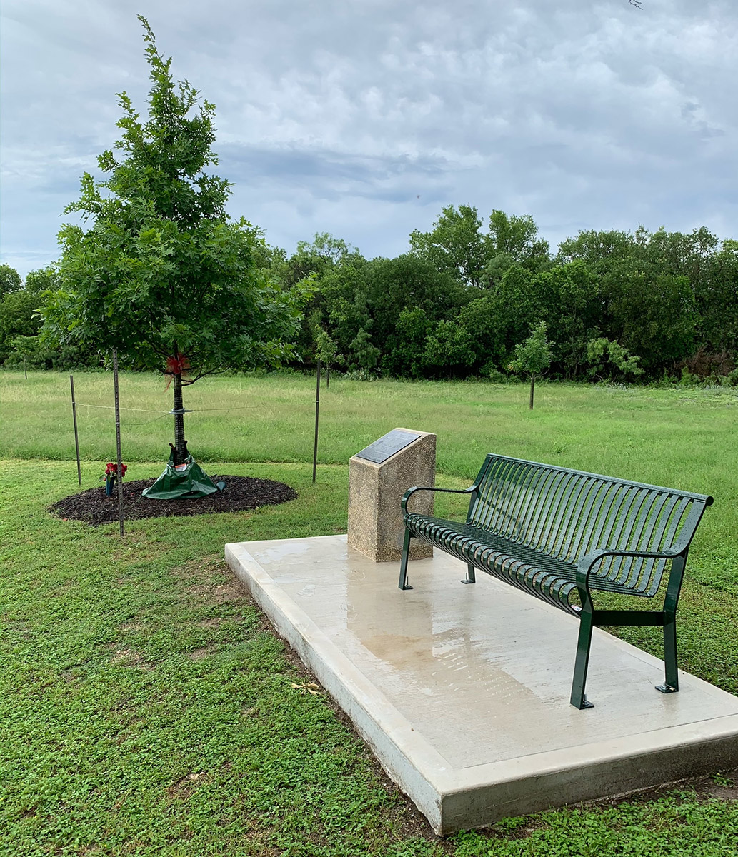 SignTek Inc San Antonio TX - Special Project Memorial and Tree Planting