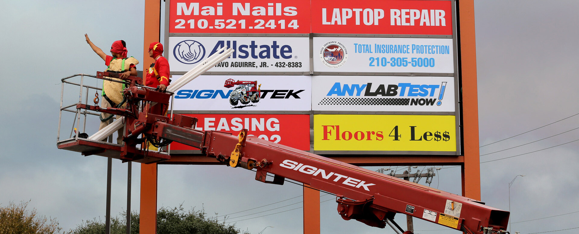 ABOUT SignTek San Antonio Sign Installer